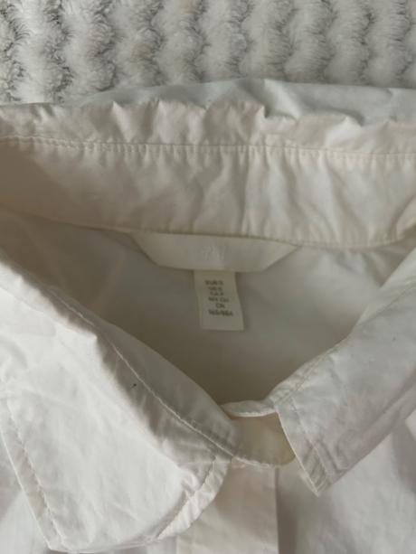 Biela košeľa, h&m