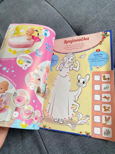 Časopisy - šikovníček a princezné disney,