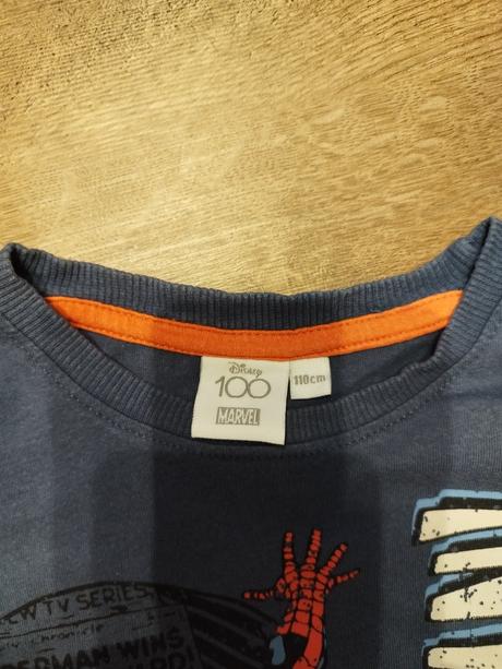 Tričko s dlhým rukávom zn. marvel v. 110, marvel,110