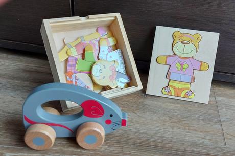 Dreveny macko s myskou, 