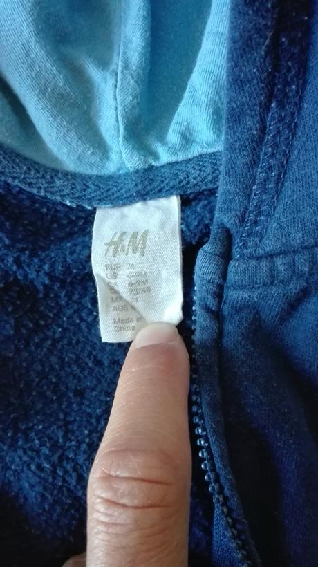 Mikina hm, h&m,74