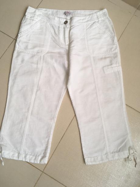 Dámske bavlnené 3/4 nohavice veľ.38, s.oliver,38