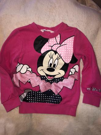 Mikinka minnie, h&m,110