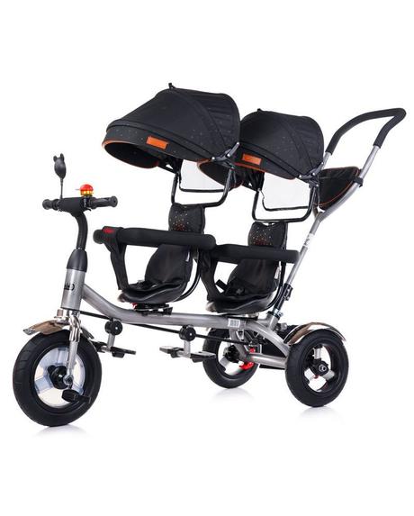 2play trojkolka pre dvojičky raven nafukovacie kol,