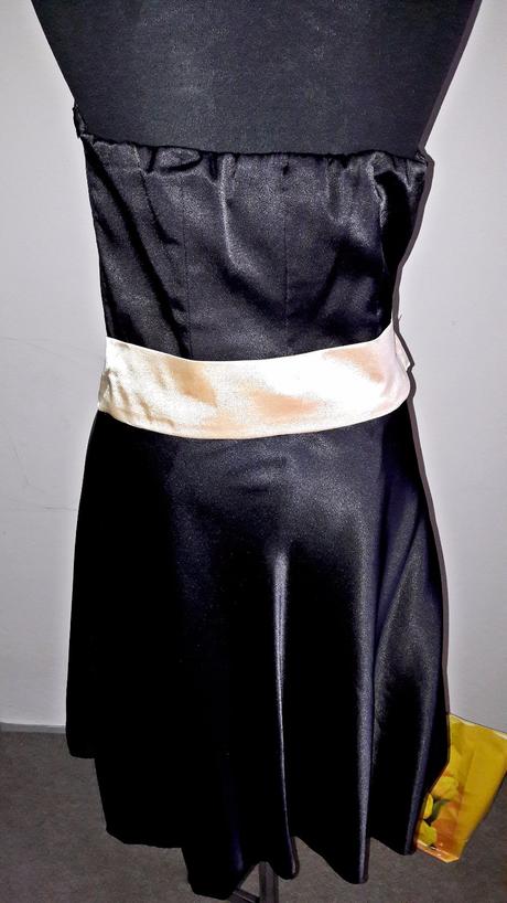 Spoločenské čierne šaty, veľ. 40, 40