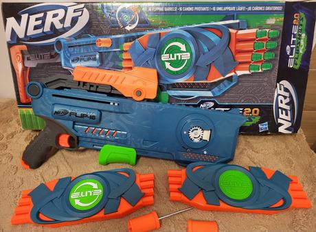 Nerf elite 2.0 flipshots flip-16, 