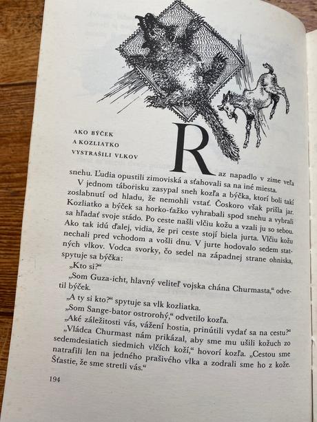 Krásne staré mongolské rozprávky zlatý kantár 1976,