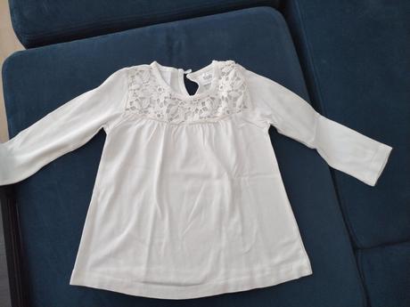 Tricko s krajkou bonprix 110, 110