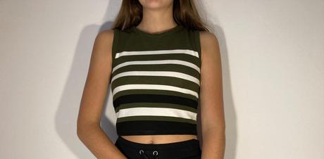 Crop top, stradivarius,s