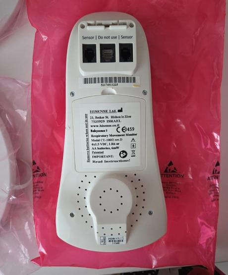 Monitor dychu, babysense