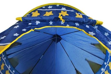 Detský stan-hrad modrý, 