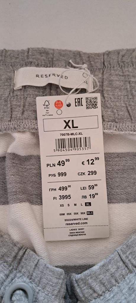 Sukňa bavlnená z reserved, reserved,xl