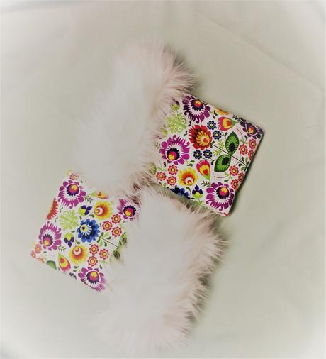 Dvojitý zimný rukávnik s kožušinou,