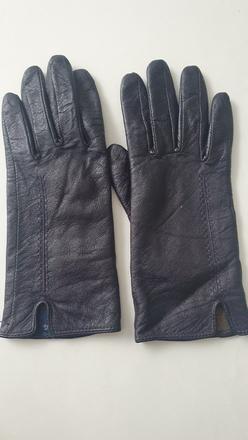 Kožené rukavice, s