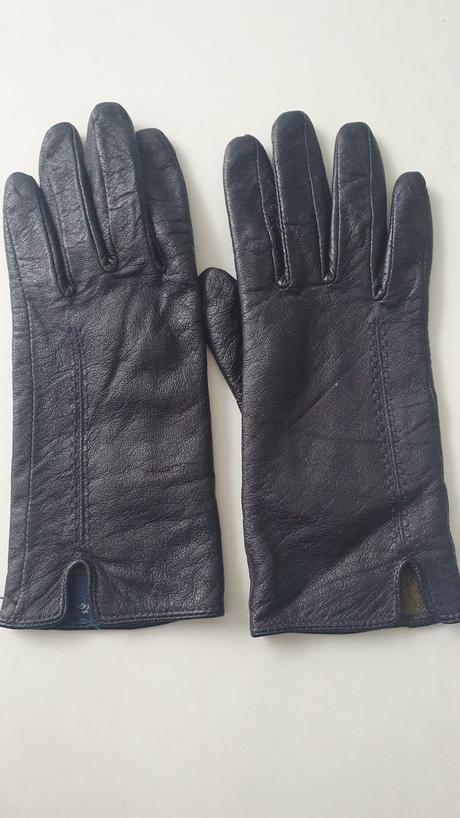 Kožené rukavice, s