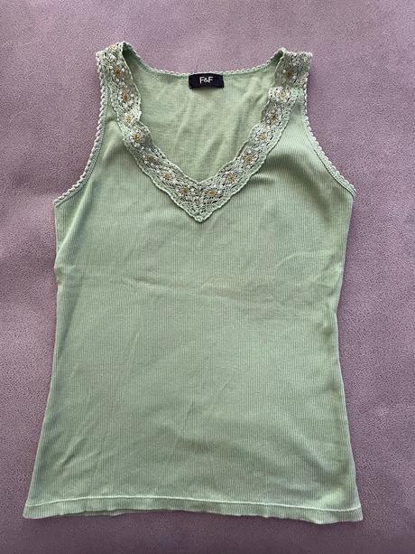 Zelené tielko, f&f,m