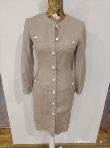 Krasne saty kabatik v style chanel, s