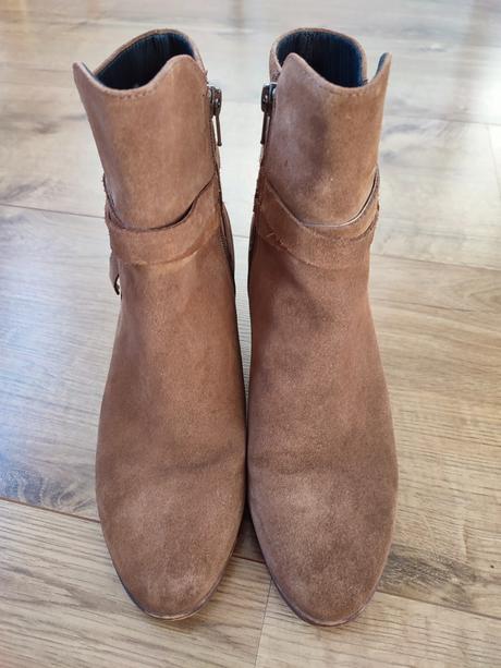 Kožené členkové čižmy vagabond, vagabond,40