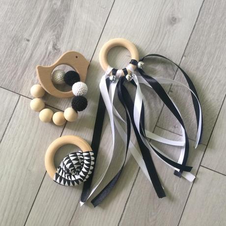 Farebný set hrkaliek a hryzatka, 