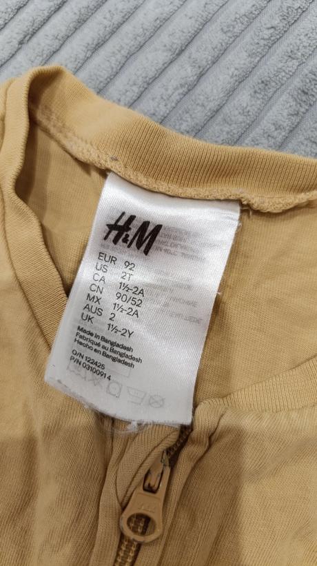 Overalové pyžamko h&m 92, h&m,92