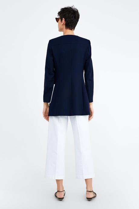 Zara kabat v sakovom style vel.s/m, zara,m / s