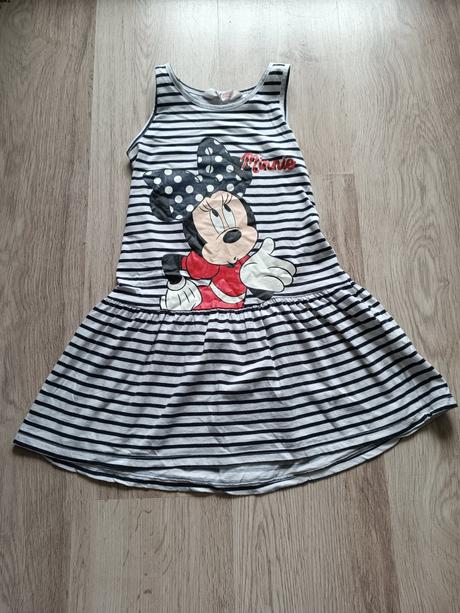 Šaty- minnie mouse, h&m,110