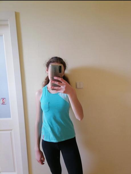 Modré tričko quechua, quechua,158