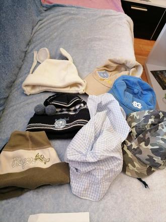 Rozne ciapky set 7ks cca 48cm, 