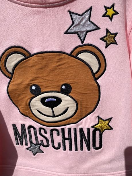 Detská mikina značky moschino, moschino,128