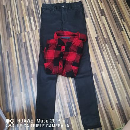 Kozene nohavice+kosela, tally weijl,152