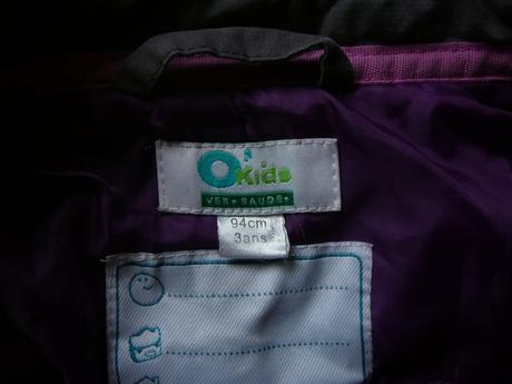 Dievcensky prechodny stylovy kabatik92/98, vertbaudet,92