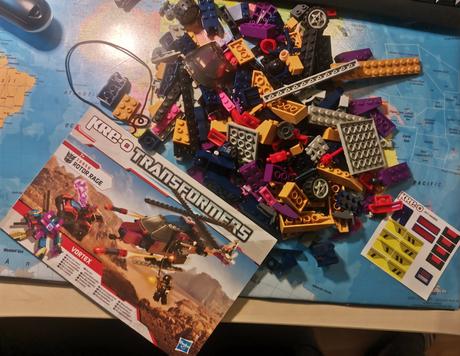 Hasbro kre-o transformers rotor rage vrtulník, 