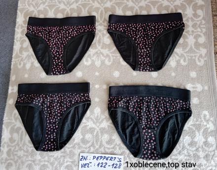 Dievčenské nohavičky zn.pepperts ve.122-128, pepperts,122