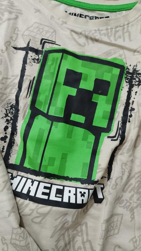 Tričko s dlhými rukávmi batman, minecraft 128, 128