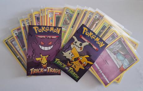 Pokémon karty "trick or trade" halloween (1), 