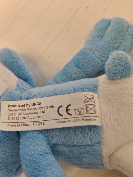 Plyšový šmolko babroš nešika, smurfs, 25cm,