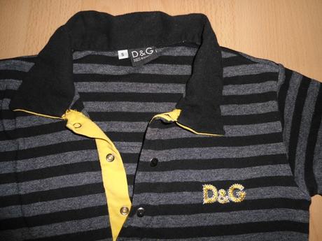 Cierne tricko pasik, xs