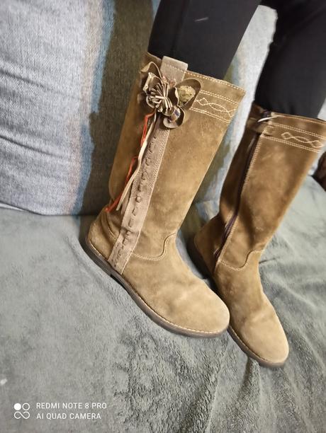 Čižmy kožené, 35