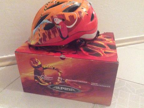 Cyklistická prilba alpina, s