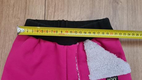 Softshellove (barancek vnutri) nohavice, 110