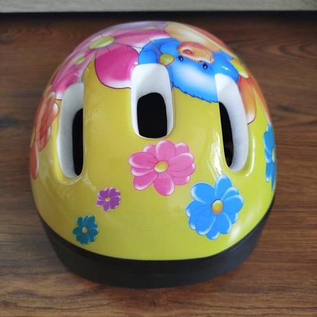 Dievčenská cyklistická prilba 52-56cm, s