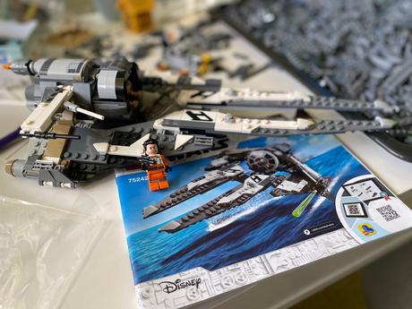 Lego star wars 75242 stíhačka tie black ace, 