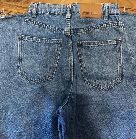 Modré rifle, fishbone,32