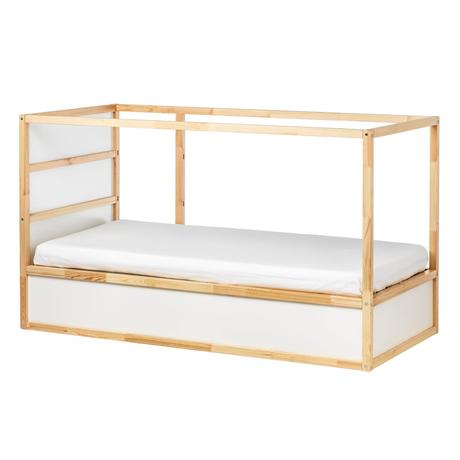 Ikea kura obojstranná detská posteľ, šírka (cm): 90,dĺžka (cm): 200