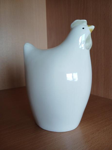 Keramická stojacia sliepočka 15 cm,
