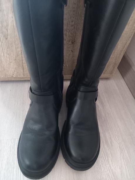 Dievčenské kožené čižmy, baťa,34