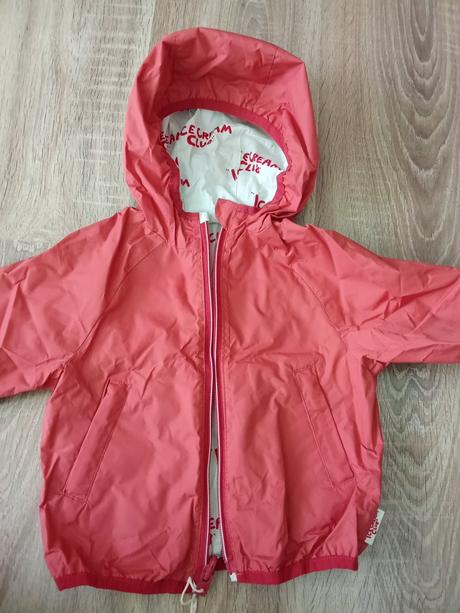 Obojstranna bundička do dažda 74/80, 74