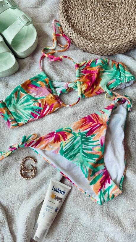 Farebné dvojdielne plavky, calzedonia,m