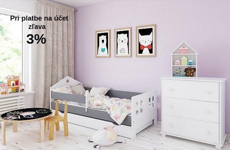 Detská posteľ rôzne veľkosti,farby, šírka (cm): 80,dĺžka (cm): 180