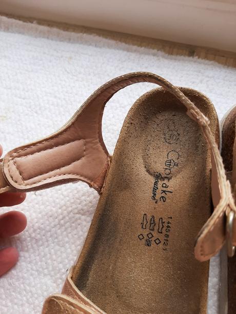 Sandálky, cupcake,30